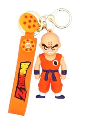 Dragon Ball Z Orange Krillin Figure Keychain